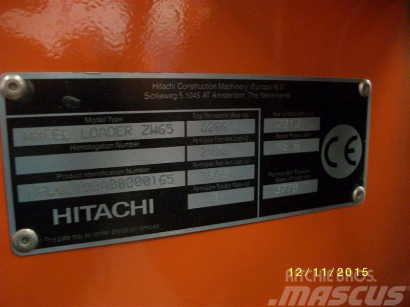Hitachi ZW 65 Incarcator pe pneuri