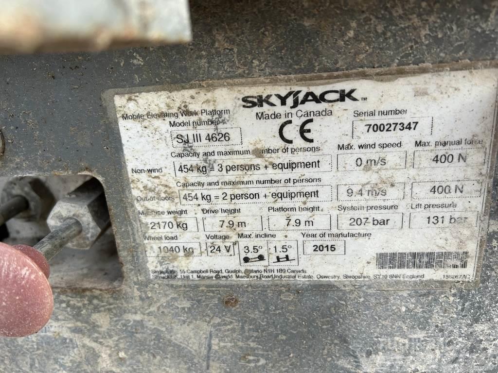 SkyJack 4626 Platforme foarfeca