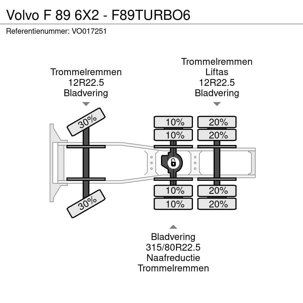 Volvo F 89 6X2 - F89TURBO6 Autotractoare