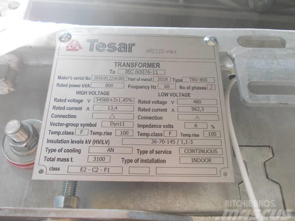  Trasformatore TESAR TRV 800 Electronice
