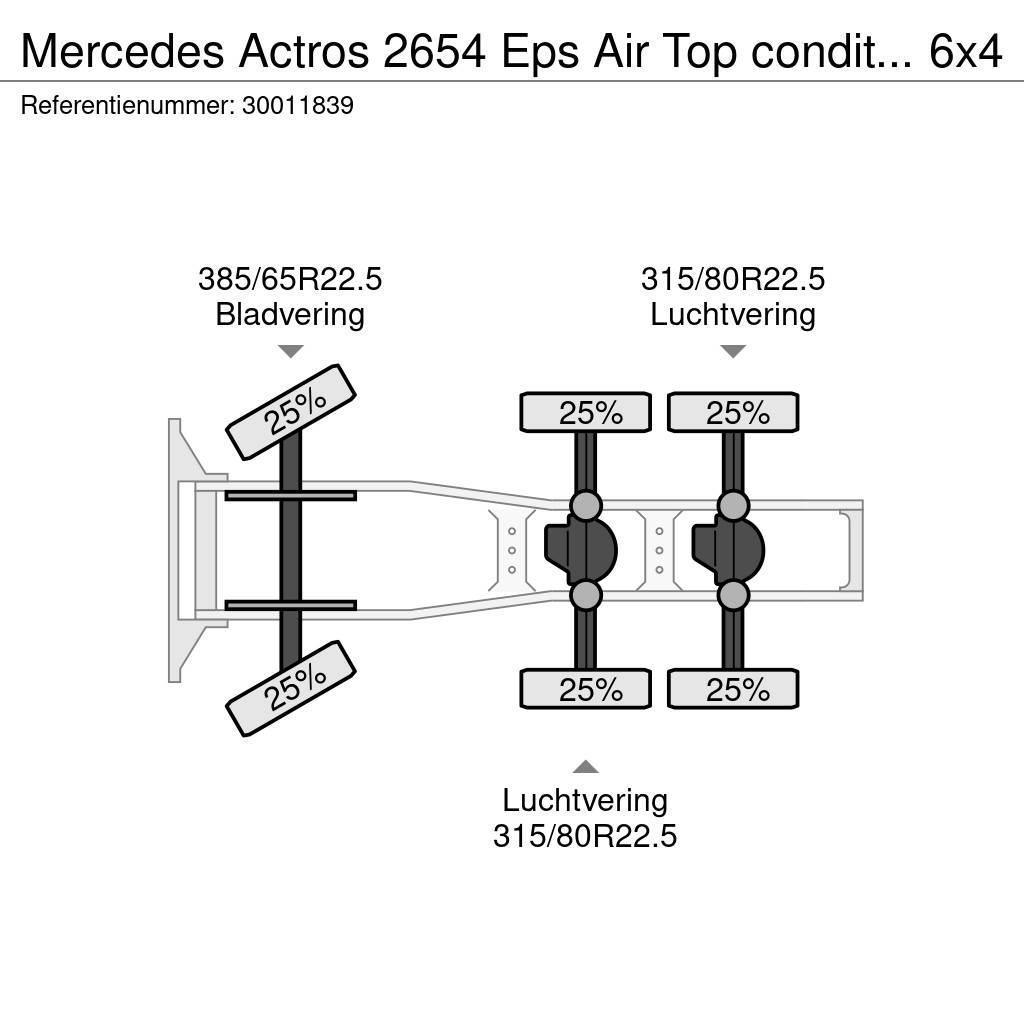 Mercedes-Benz Actros 2654 Eps Air Top condition Autotractoare