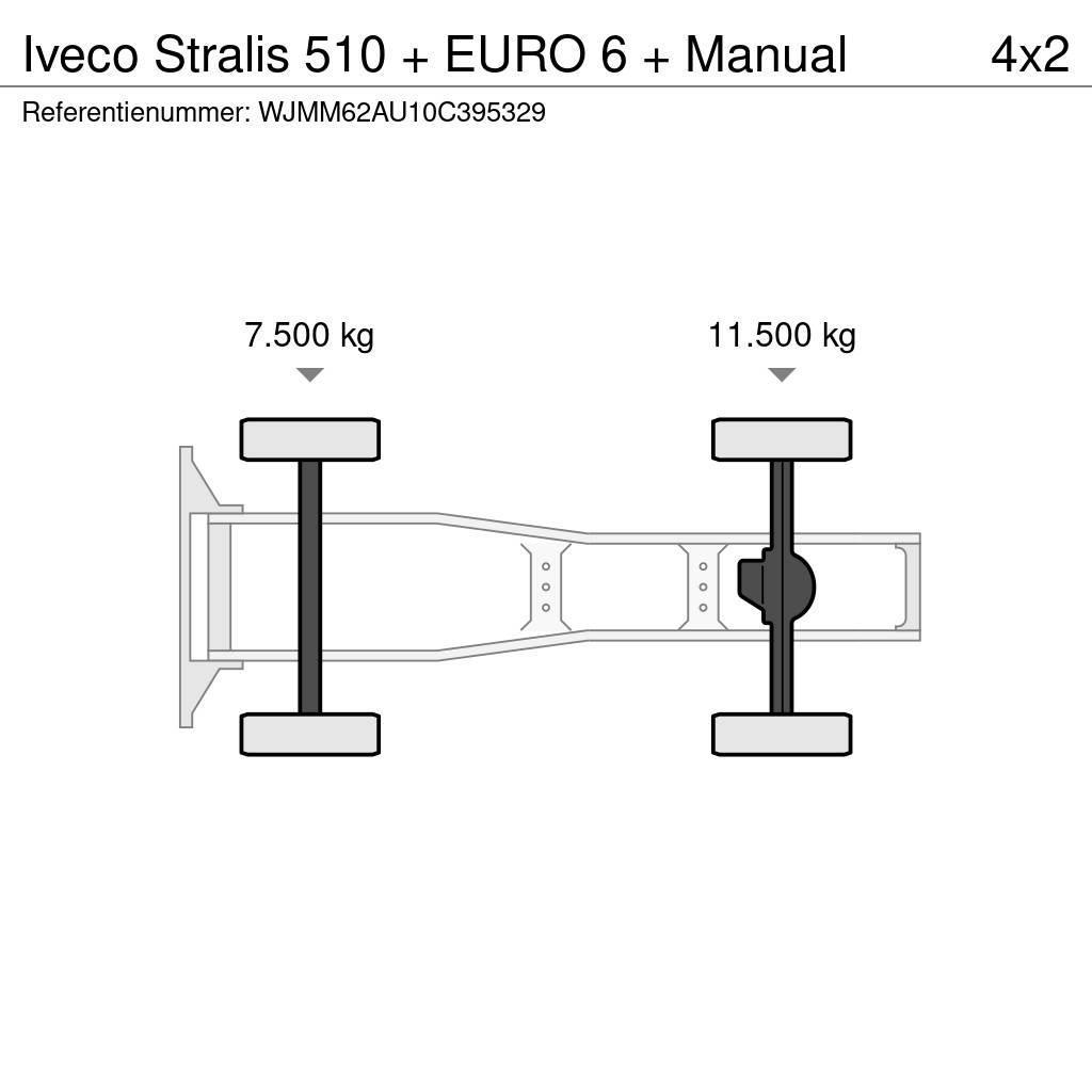 Iveco Stralis 510 + EURO 6 + Manual Autotractoare