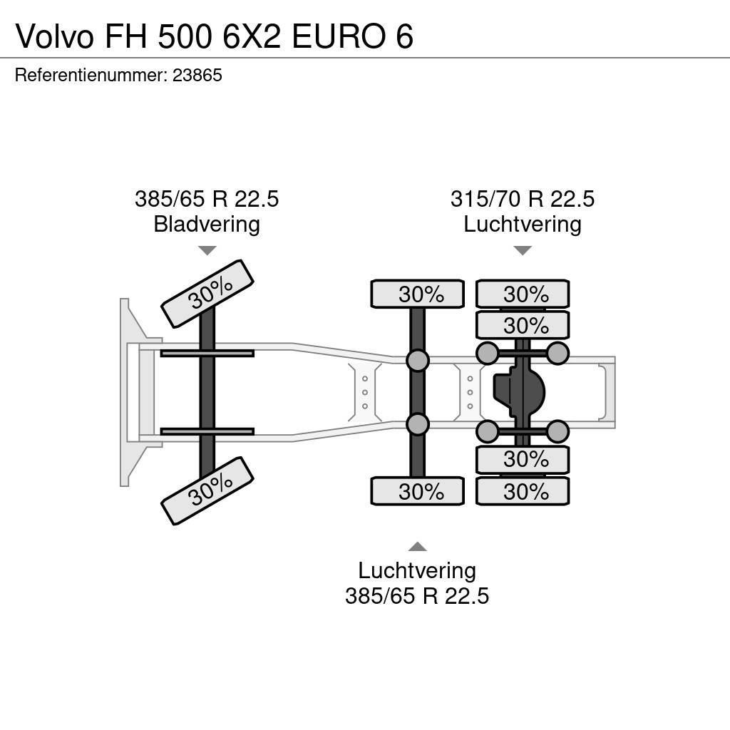 Volvo FH 500 6X2 EURO 6 Autotractoare