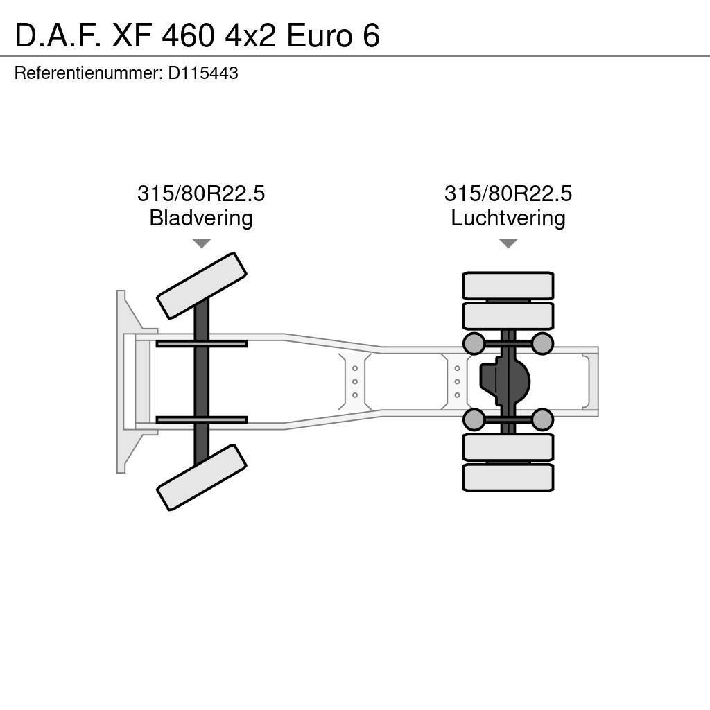 DAF XF 460 4x2 Euro 6 Autotractoare