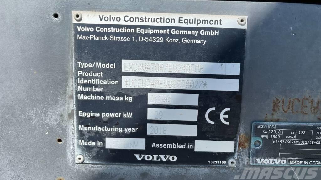 Volvo EW240EMH Paleta de manipulare