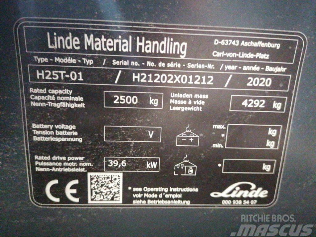 Linde H25T-01 Stivuitor electric