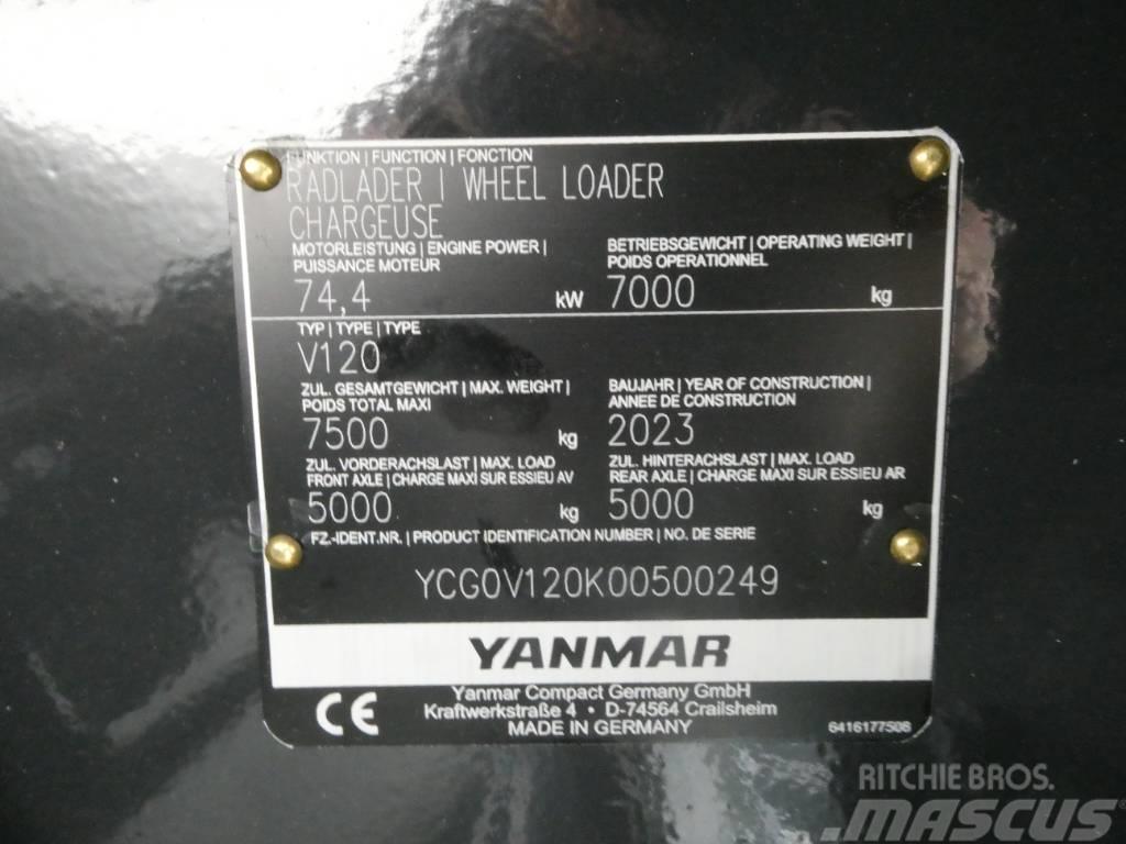 Yanmar V120 Incarcator pe pneuri