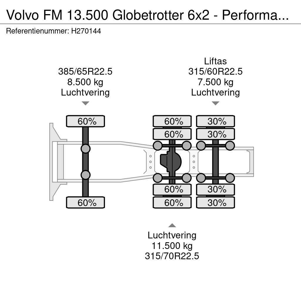Volvo FM 13.500 Globetrotter 6x2 - Performance Edition - Autotractoare