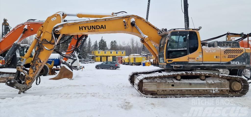 Hyundai Robex 380LC-9 Excavatoare pe senile