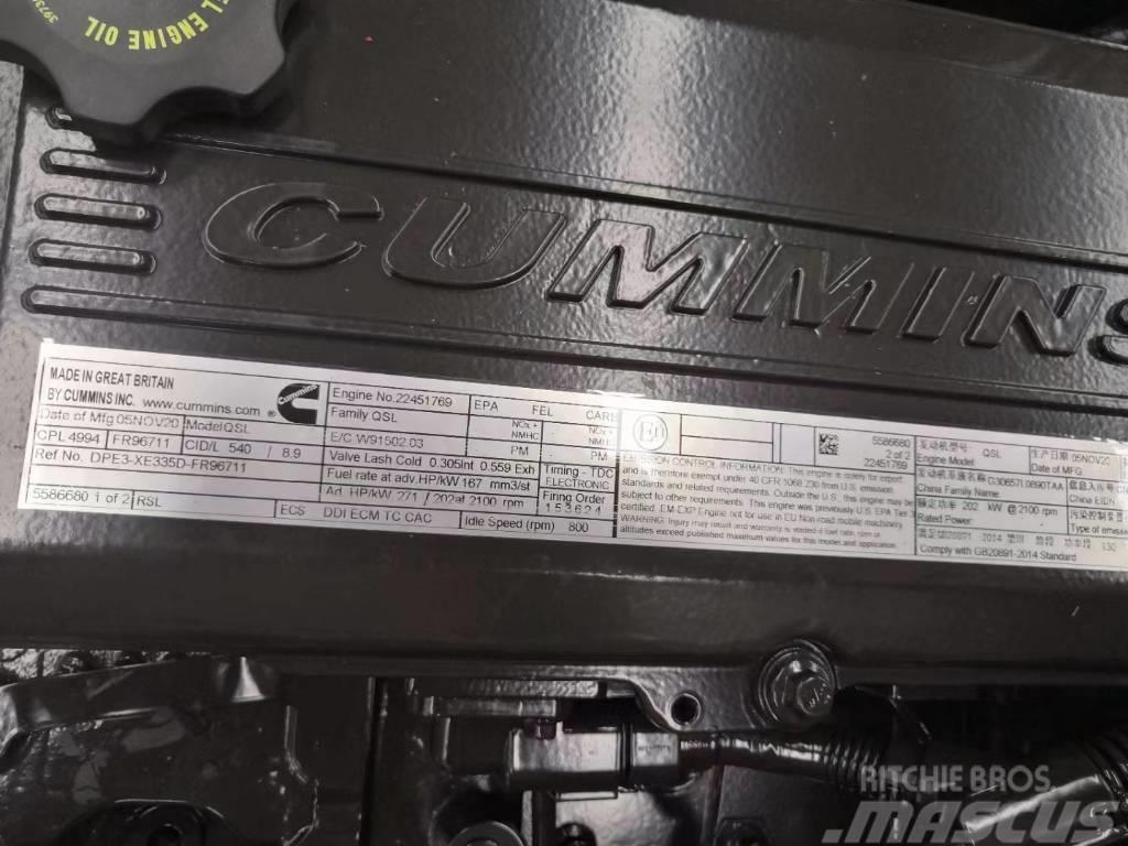 Cummins QSL9 CPL4994 construction machinery engine Motoare