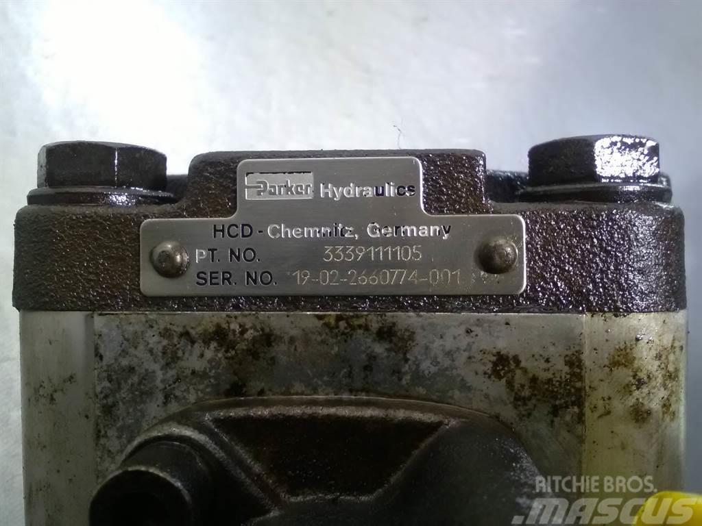Parker 3339111105 - Ahlmann AL 70 E - Gearpump Hidraulice