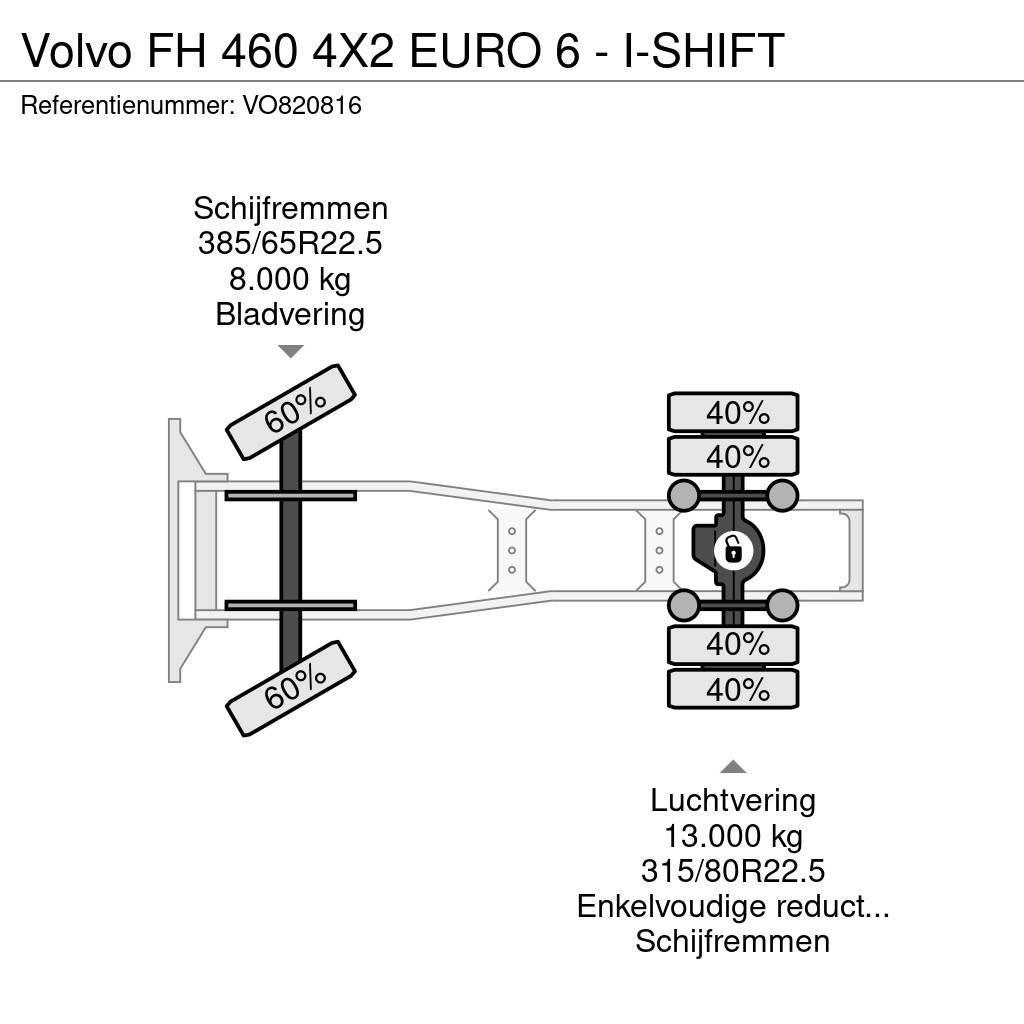 Volvo FH 460 4X2 EURO 6 - I-SHIFT Autotractoare