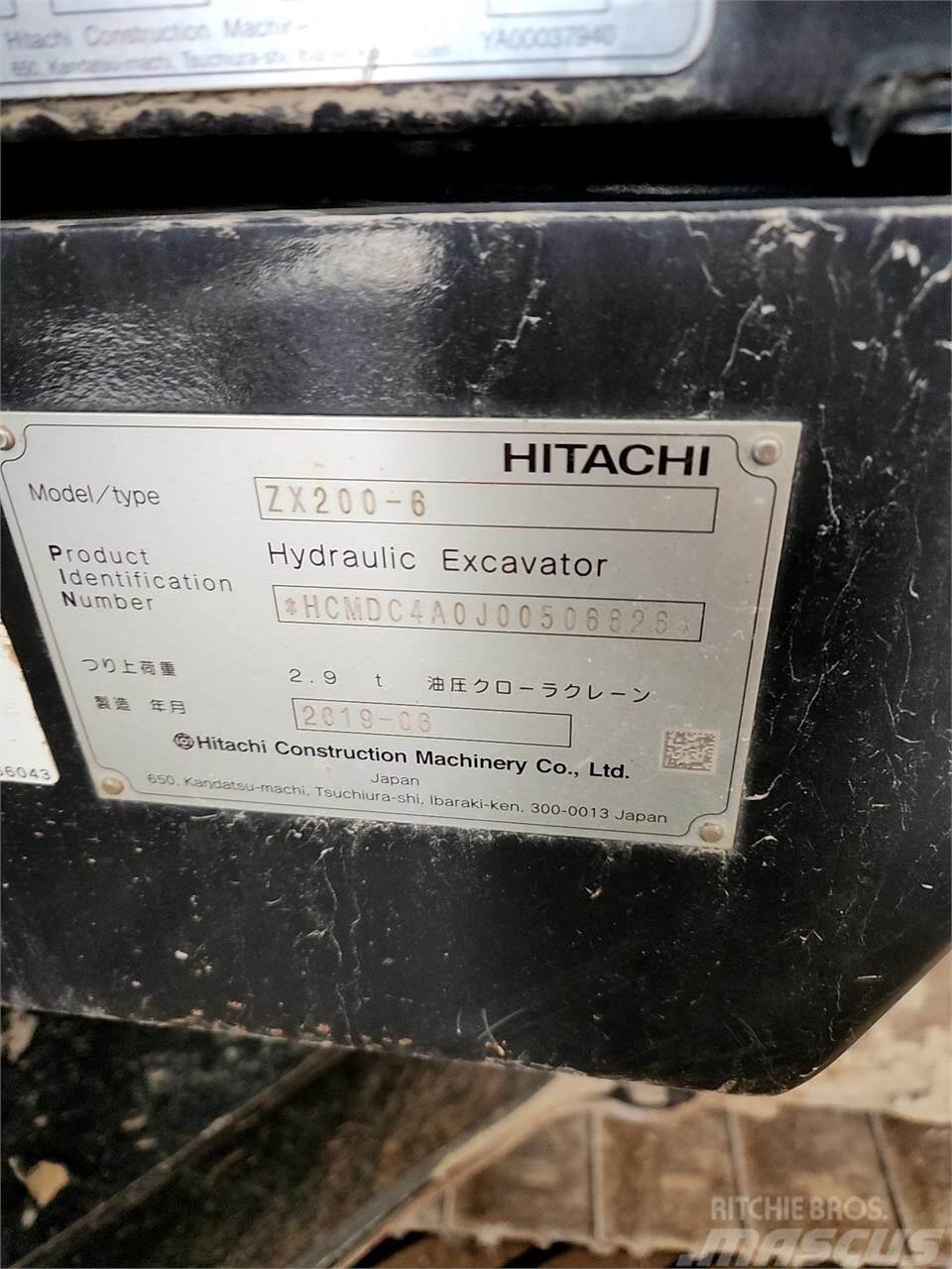 Hitachi ZX200-6 Excavatoare pe senile