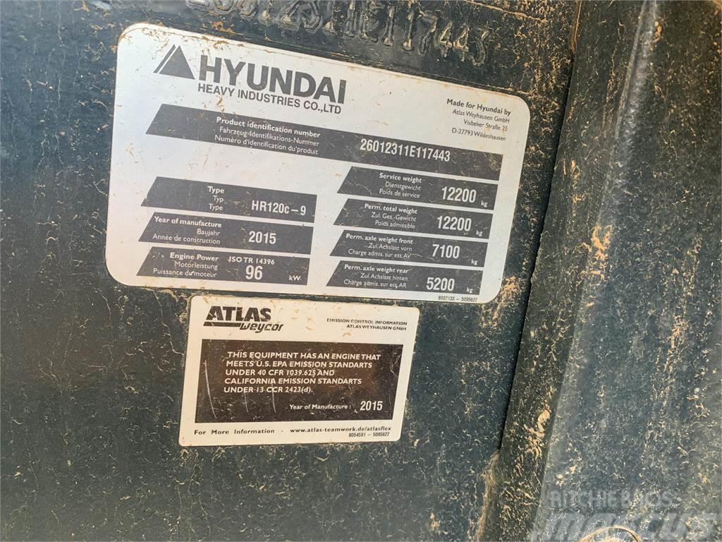 Hyundai HR120C-9 Cilindri compactori dubli