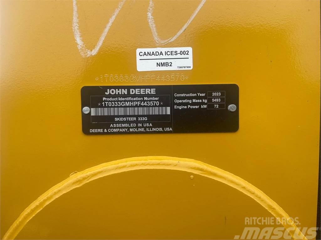 John Deere 333G Mini incarcator