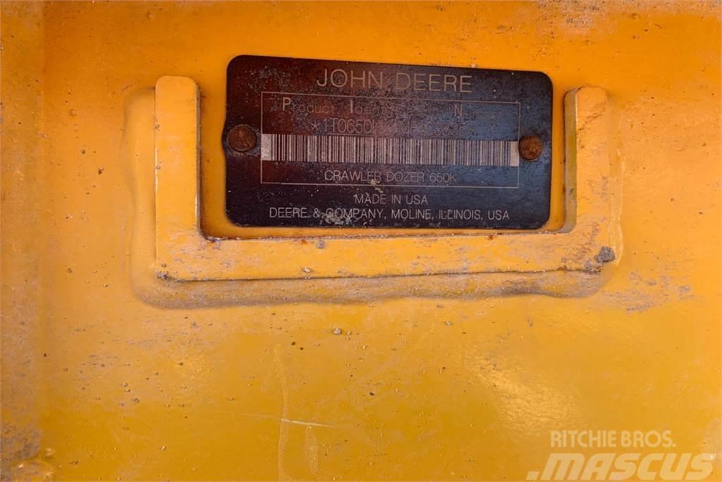 John Deere 650K Buldozere pe senile