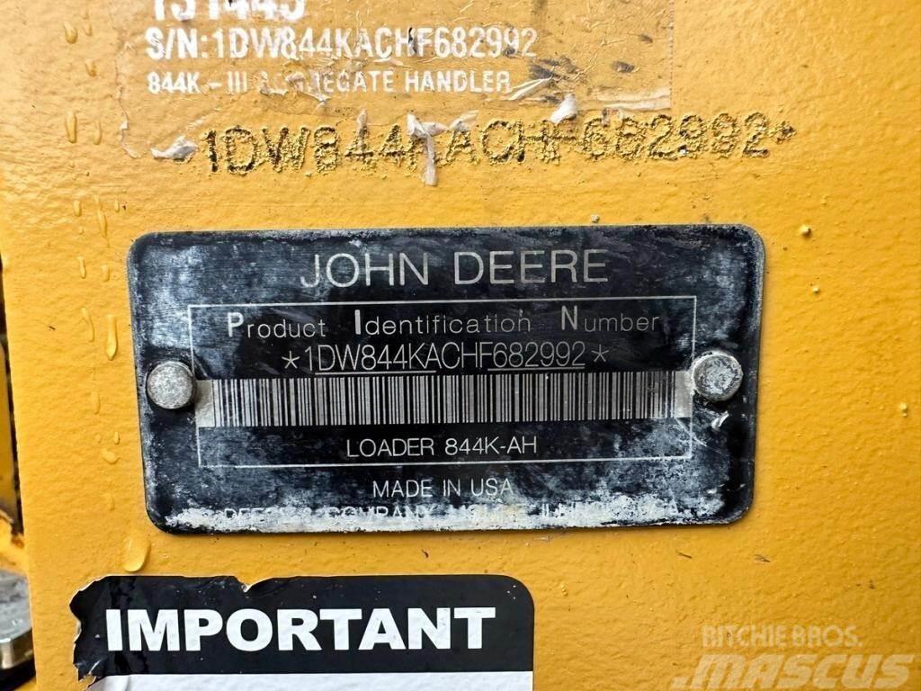 John Deere 844KIII Incarcator pe pneuri