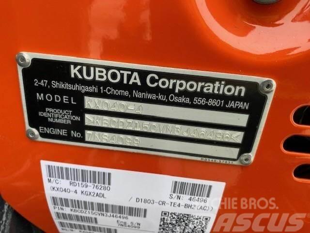 Kubota KX040-4 Mini excavatoare < 7t