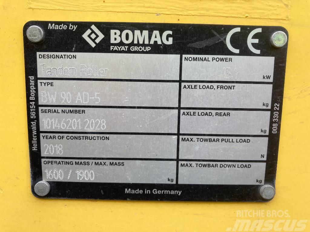 Bomag BW 90 AD-5 Cilindri compactori dubli