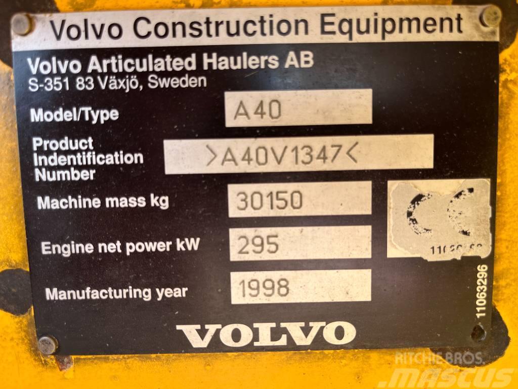 Volvo A 40 Transportoare articulate