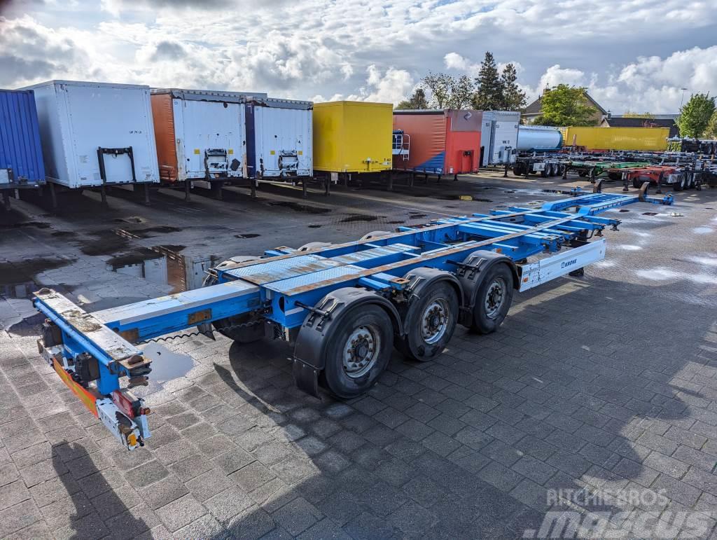 Krone SD 27 3-Assen BPW - LiftAxle - DiscBrakes - 5510kg Camion cu semi-remorca cu incarcator