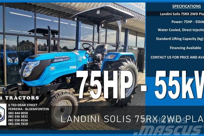 Landini SOLIS 75RX 2WD PLATFORM Tractoare