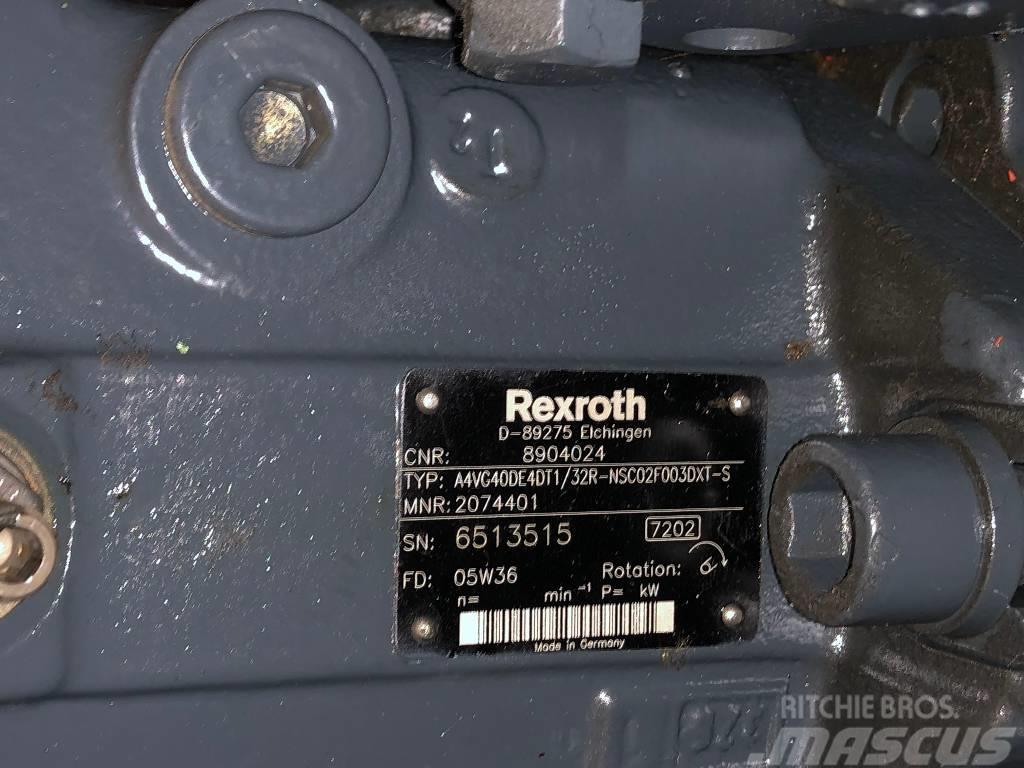 Rexroth A4VG40DE4DT1/32R-NSC02F003DXT-S Alte componente