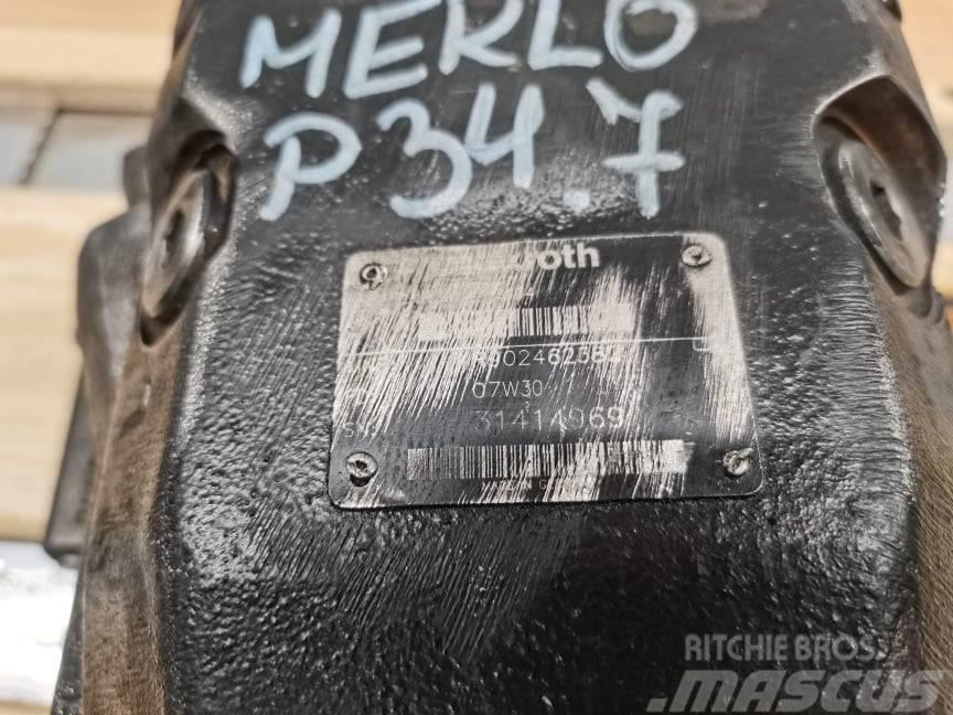 Merlo P 34.7 {Rexroth A10V}hydraulic pump Motoare