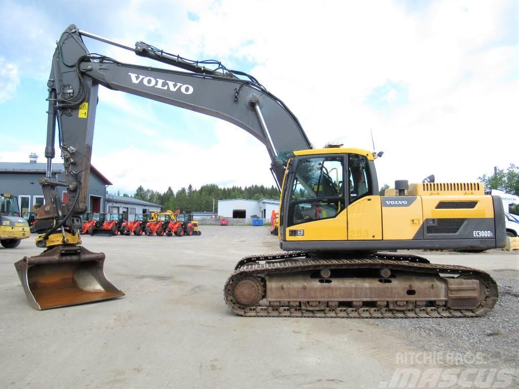 Volvo EC300DL PYÖRITTÄJÄLLÄ Excavatoare pe senile