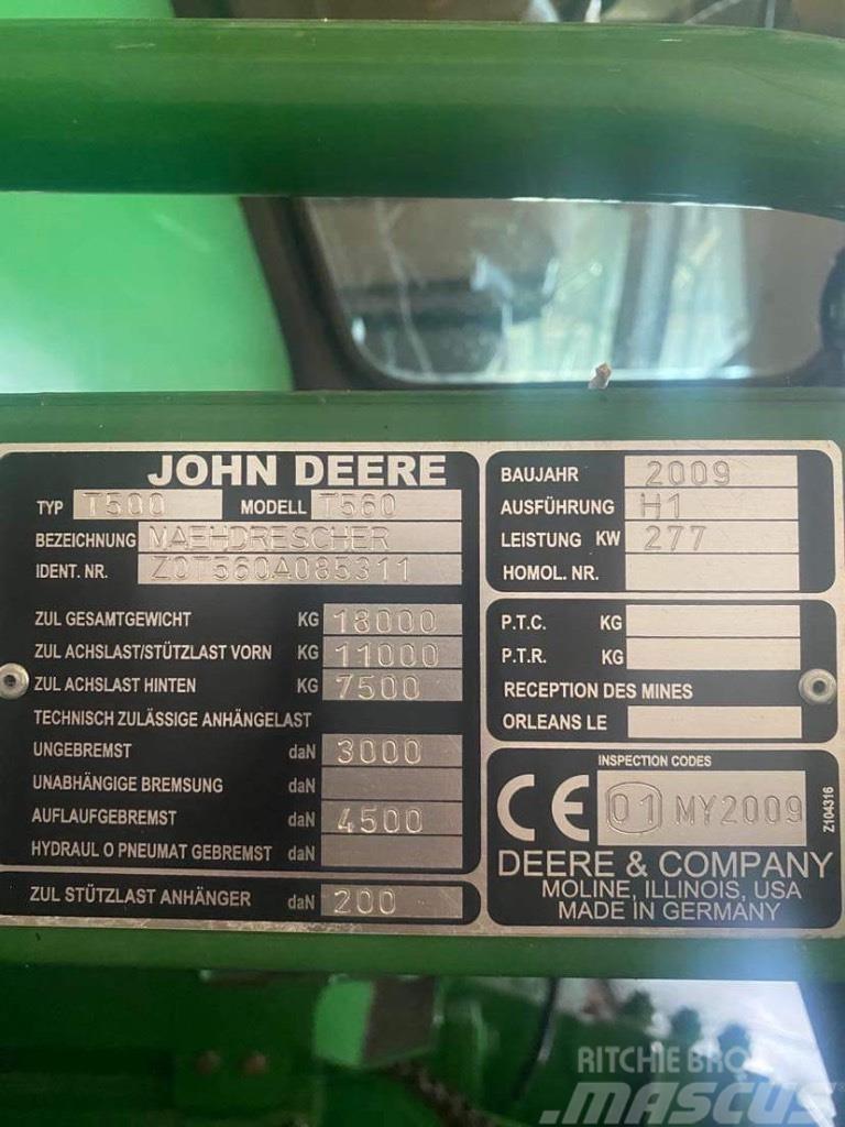 John Deere T 560 Combine de secerat