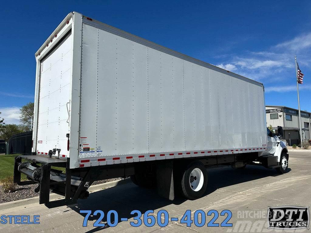 Ford F650 26' Box Truck With 3,300lb Lift Gate Autocamioane
