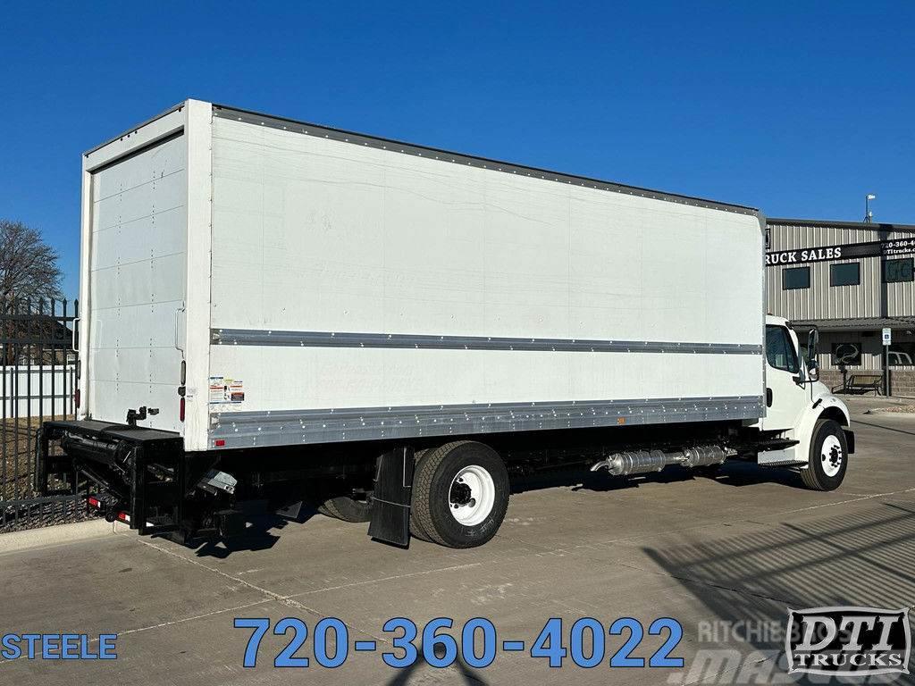 Freightliner M2 106 26' Box Truck W/ Aluminum Level Ride Lift G Autocamioane