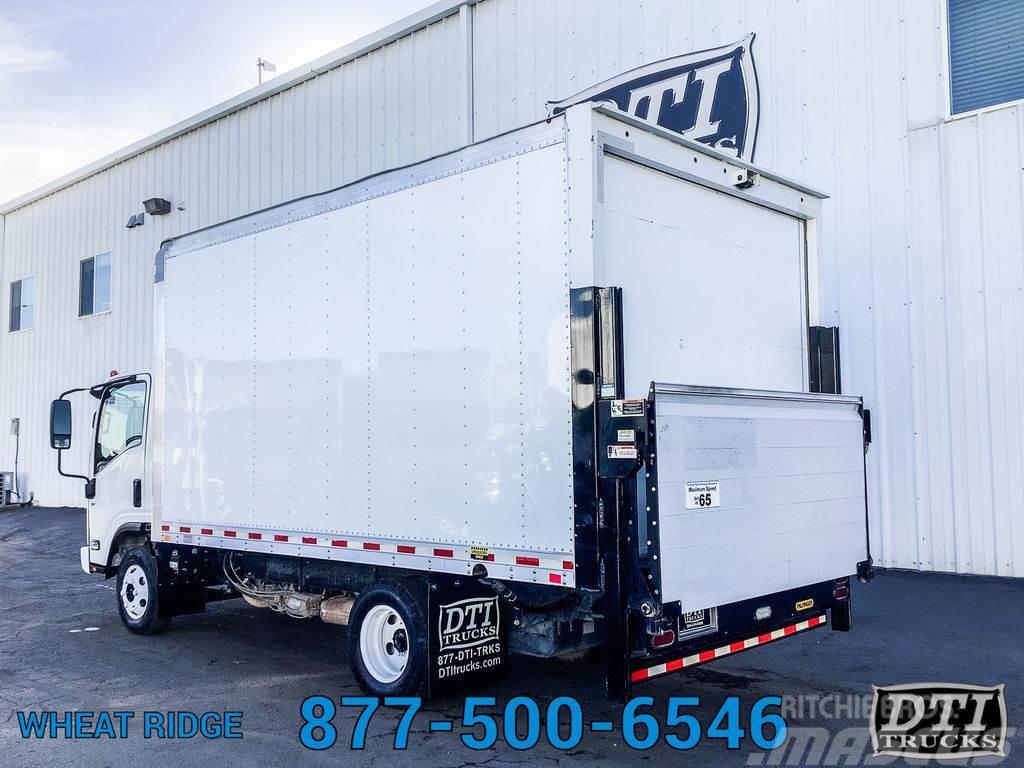 Isuzu NPR 14'L Box Truck, Gas, Auto Transmission, 1,600  Autocamioane