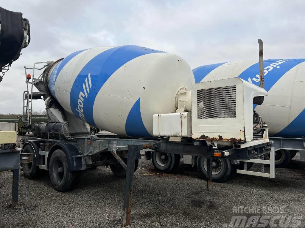  MTDK Semi trailer Concrete mixer Alte semi-remorci
