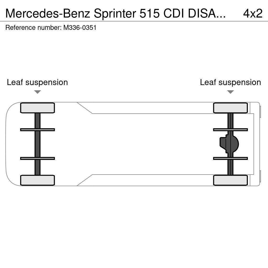 Mercedes-Benz Sprinter 515 CDI DISABLED RAMP Mini autobuze
