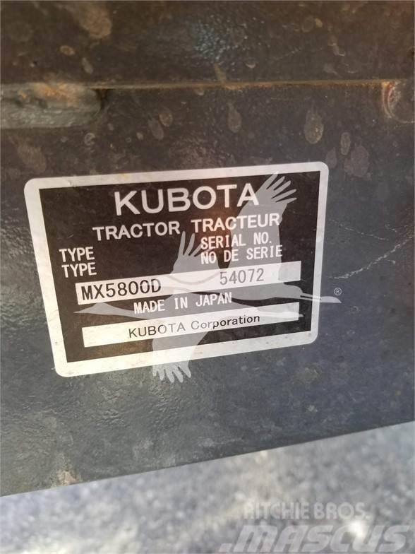 Kubota MX5800HST Tractoare