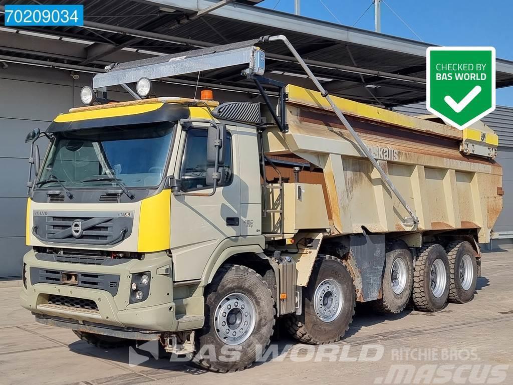 Volvo FMX 460 10X4 34m3 Hydr. Pusher 55T payload VEB+ EE Autobasculanta
