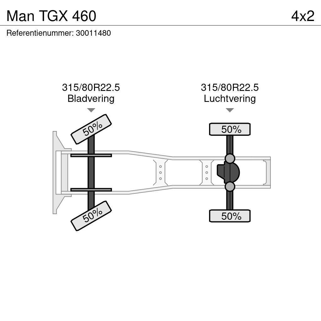 MAN TGX 460 Autotractoare