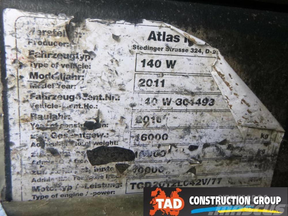 Atlas 140 W Excavatoare cu roti