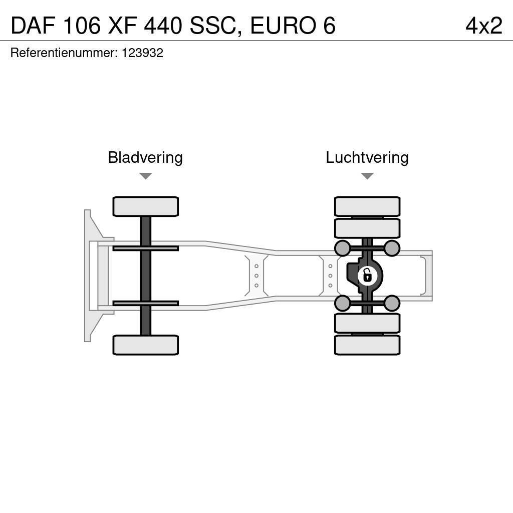 DAF 106 XF 440 SSC, EURO 6 Autotractoare