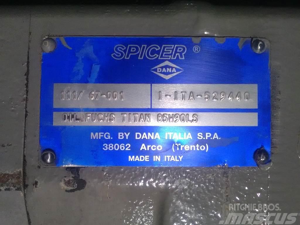 Spicer Dana 111/67-001 - Atlas 75 S - Axle Axe