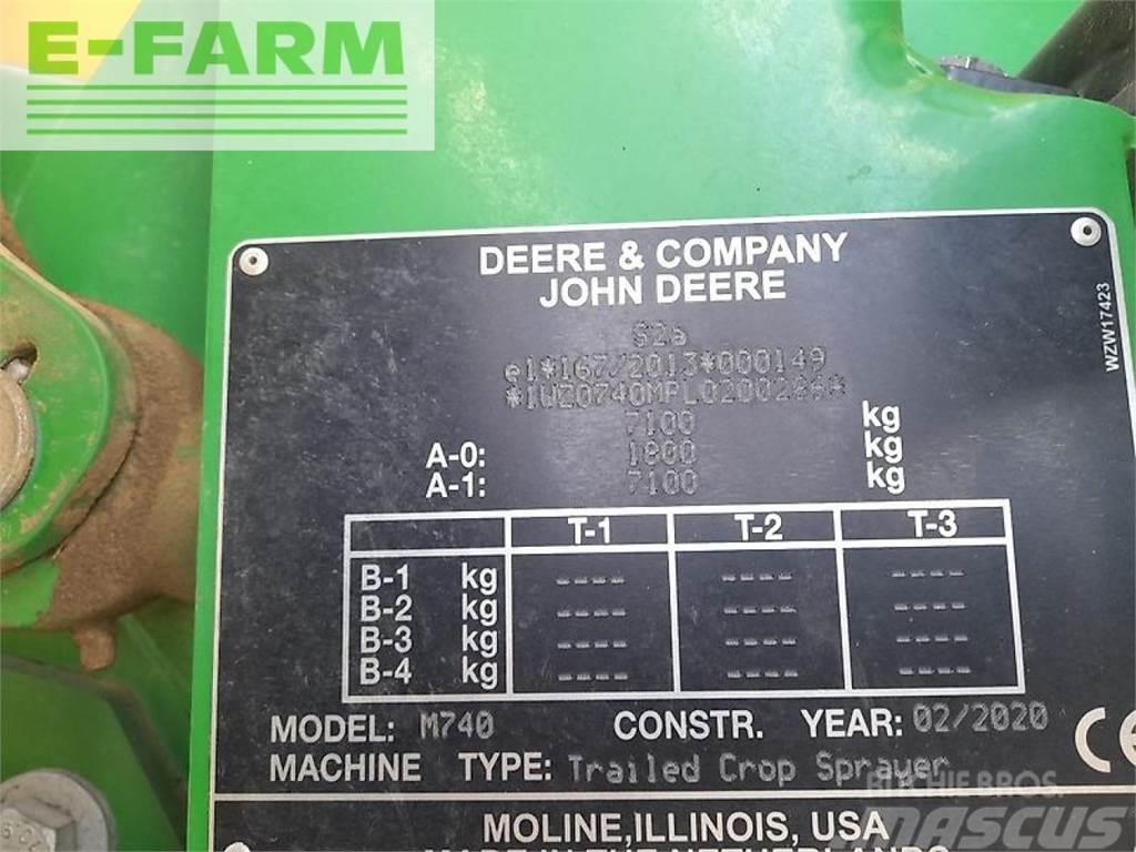 John Deere m740i Tractoare agricole sprayers