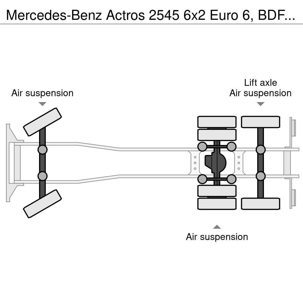 Mercedes-Benz Actros 2545 6x2 Euro 6, BDF system, ACC, Retarder Camioane Demontabile