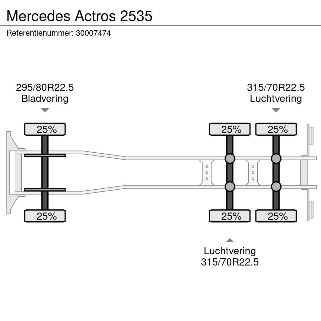 Mercedes-Benz Actros 2535 Camion cabina sasiu