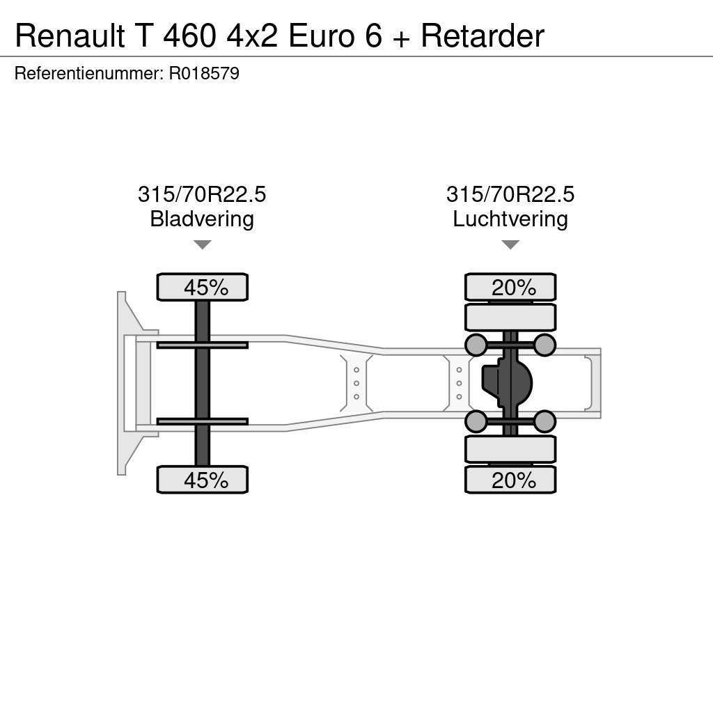 Renault T 460 4x2 Euro 6 + Retarder Autotractoare