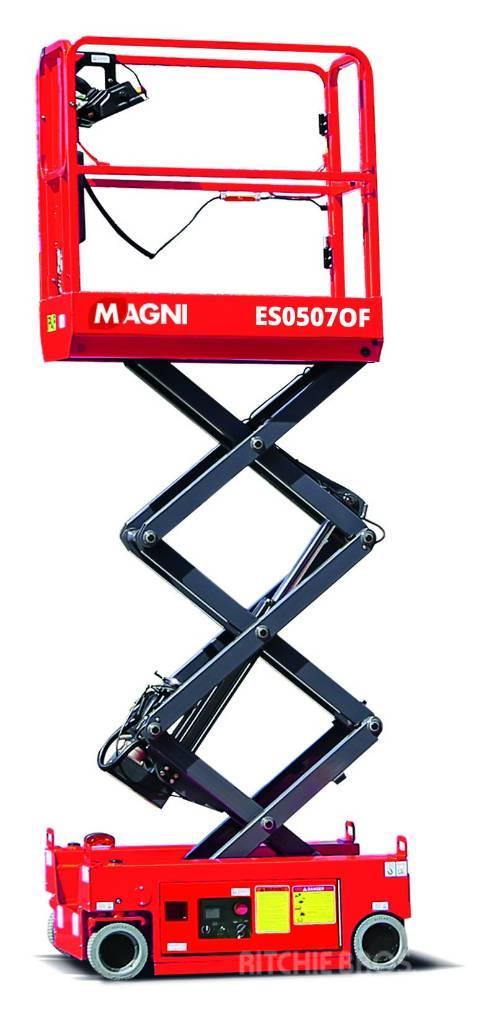 Magni ES0507OF - 5 m, 230 kg, 2 WD, 2WS -hydr.-ölfrei Platforme foarfeca