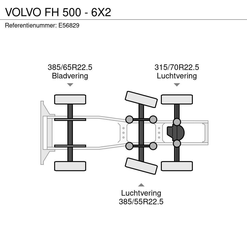 Volvo FH 500 - 6X2 Autotractoare