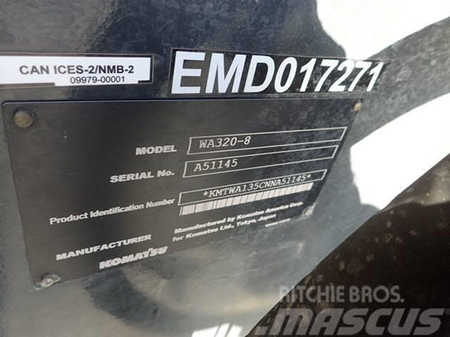Komatsu WA320-8 Incarcator pe pneuri