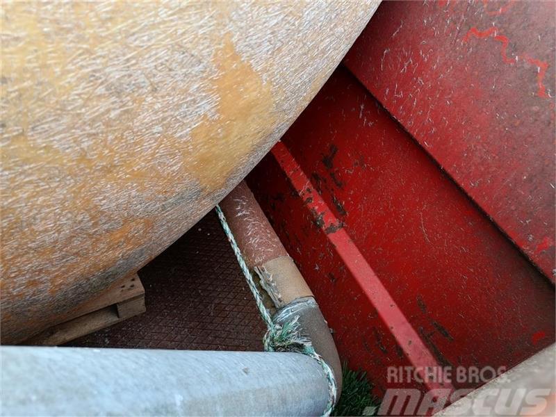 Tunetank 20m3, 12 ton Glasfibersilo Masini de descarcare silozuri