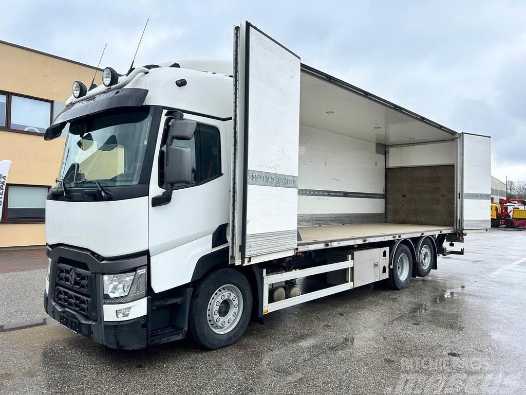 Renault T430 6X2 EURO6 + SIDE OPENING + BOX HEATING Autocamioane